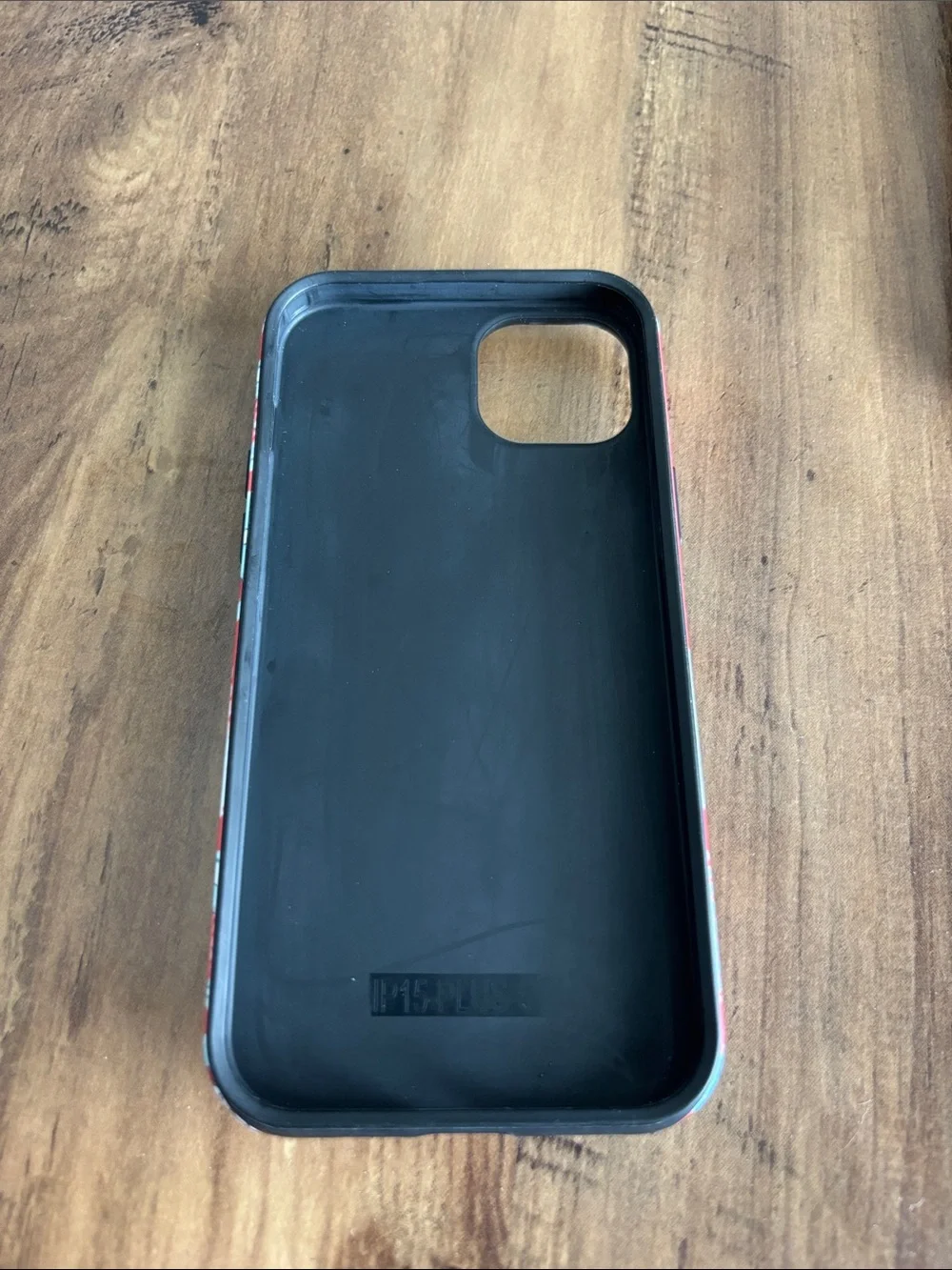 Holiday Red Pattern Phone Case with White Pop Socket